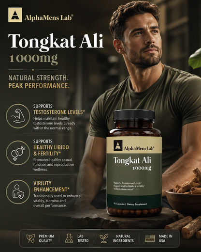 Tongkat Ali supplement, 90 Quick Release Capsules (1000 mg per Capsule)