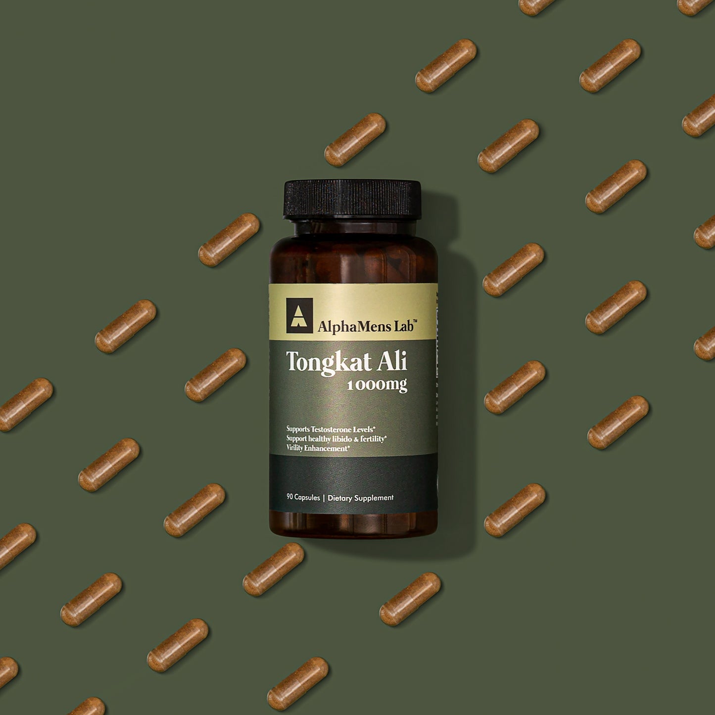 Tongkat Ali supplement, 90 Quick Release Capsules (1000 mg per Capsule)