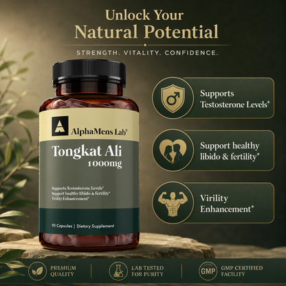 Tongkat Ali supplement, 90 Quick Release Capsules (1000 mg per Capsule)